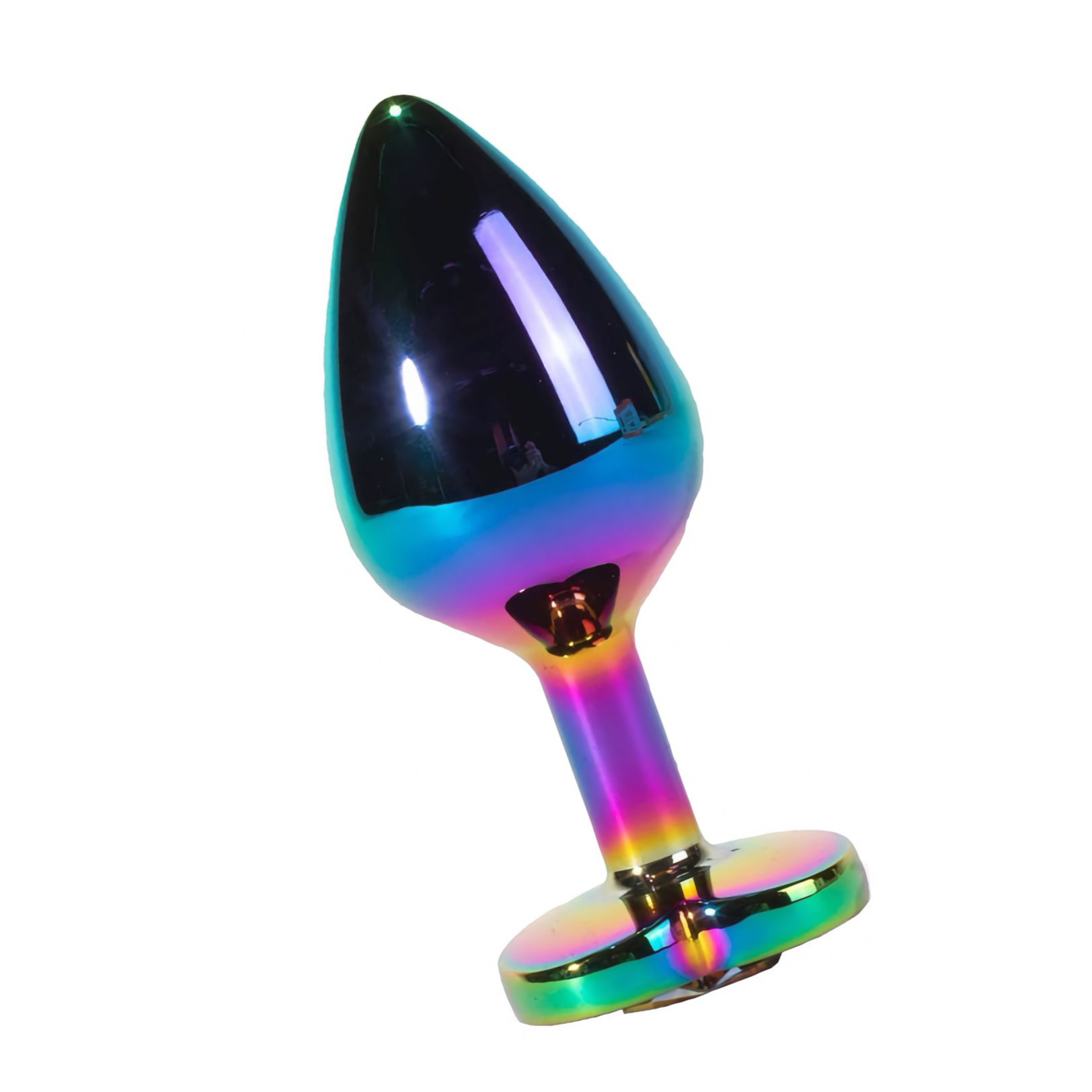 X-MEN Secret Shine Metal Anal Plug Rainbowheart S