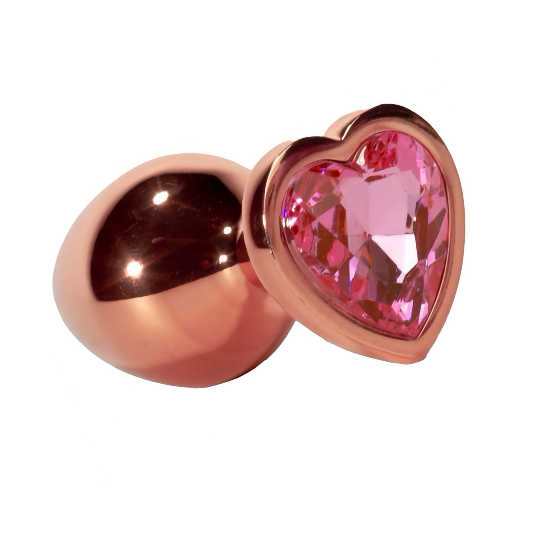 X-MEN Secret Shine Metal Anal Plug Rose Gold Heart M Auriu