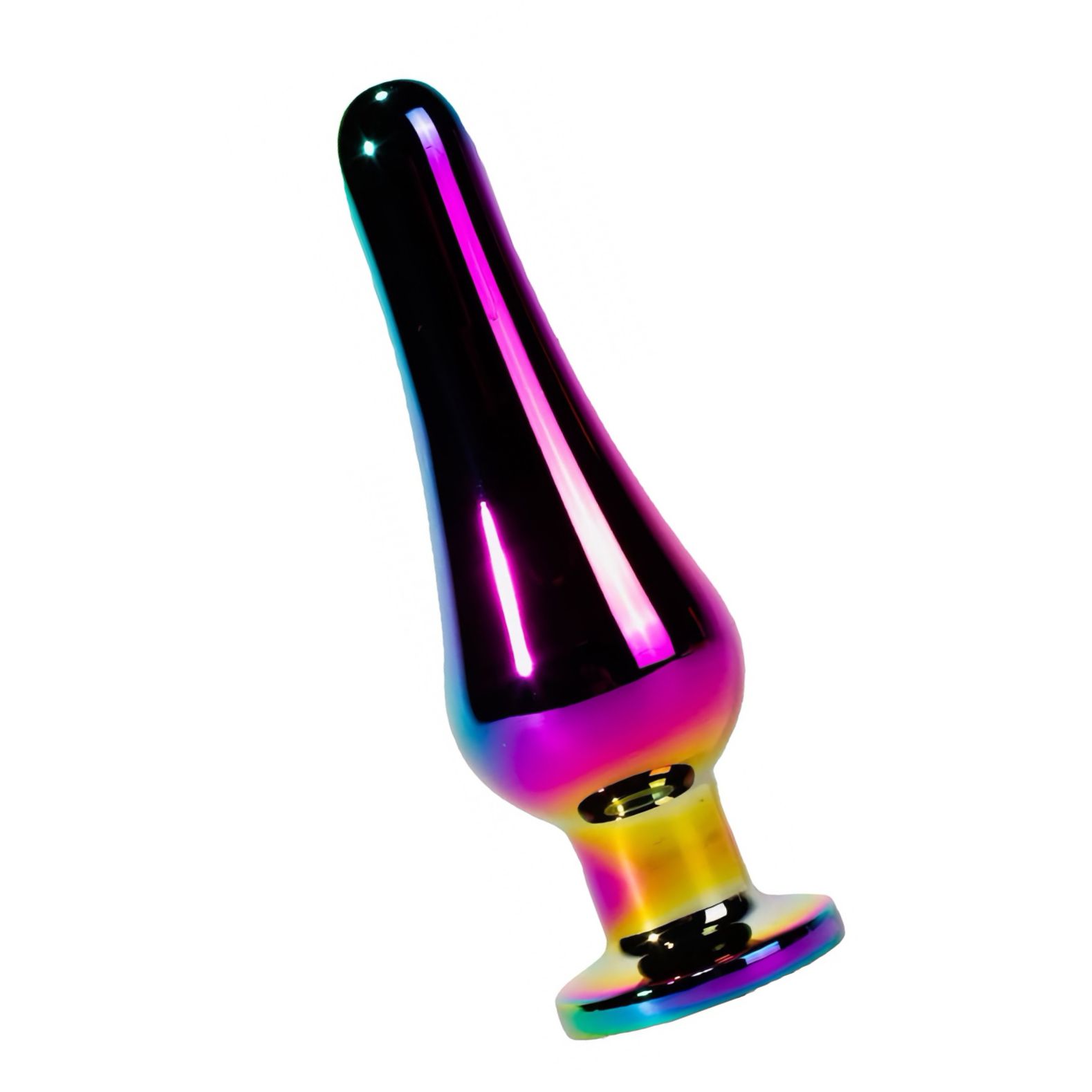 X-MEN Secret Shine Metal Anal Plug Rainbow M