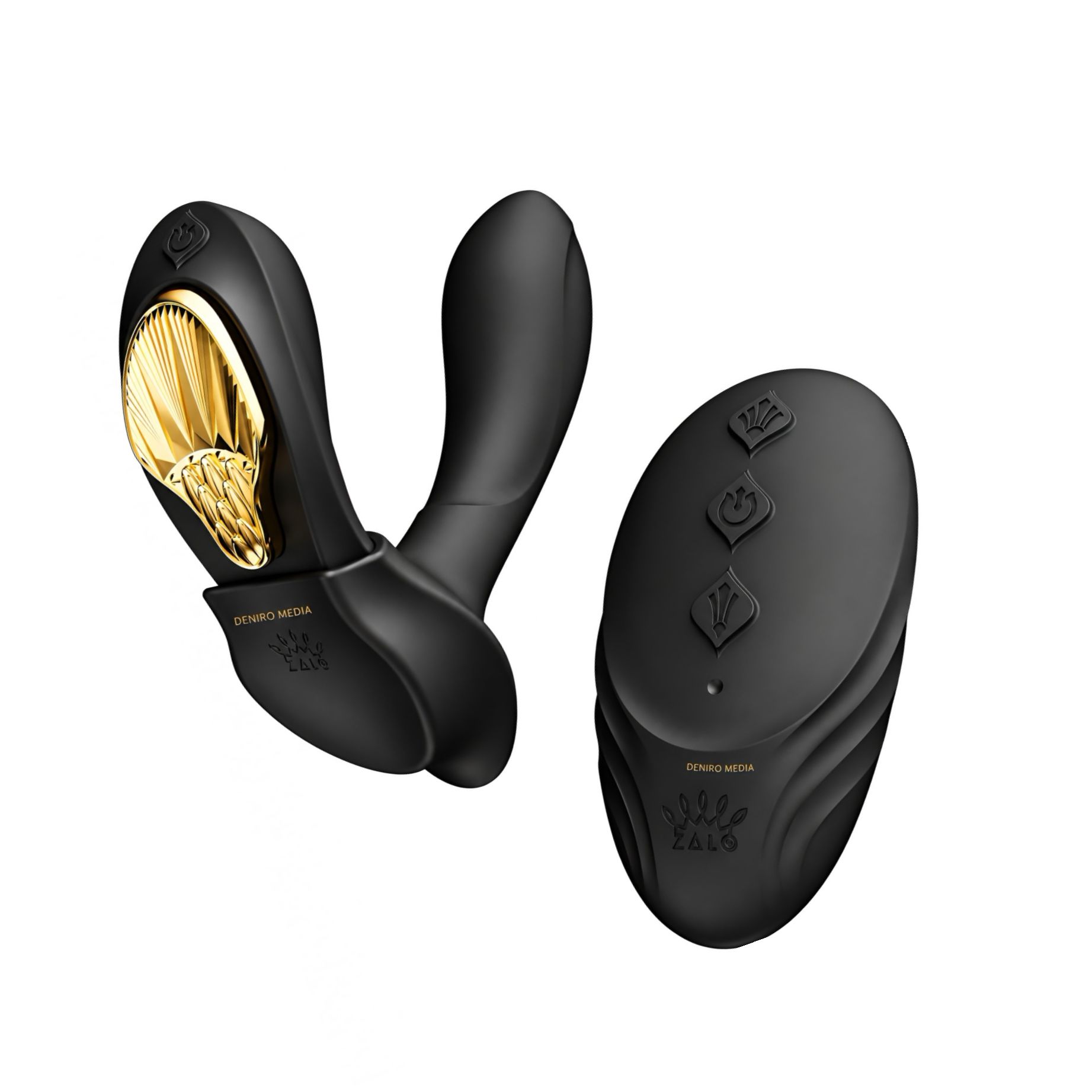 ZALO Aya Wearable Vibrator With Remote Control Negru
