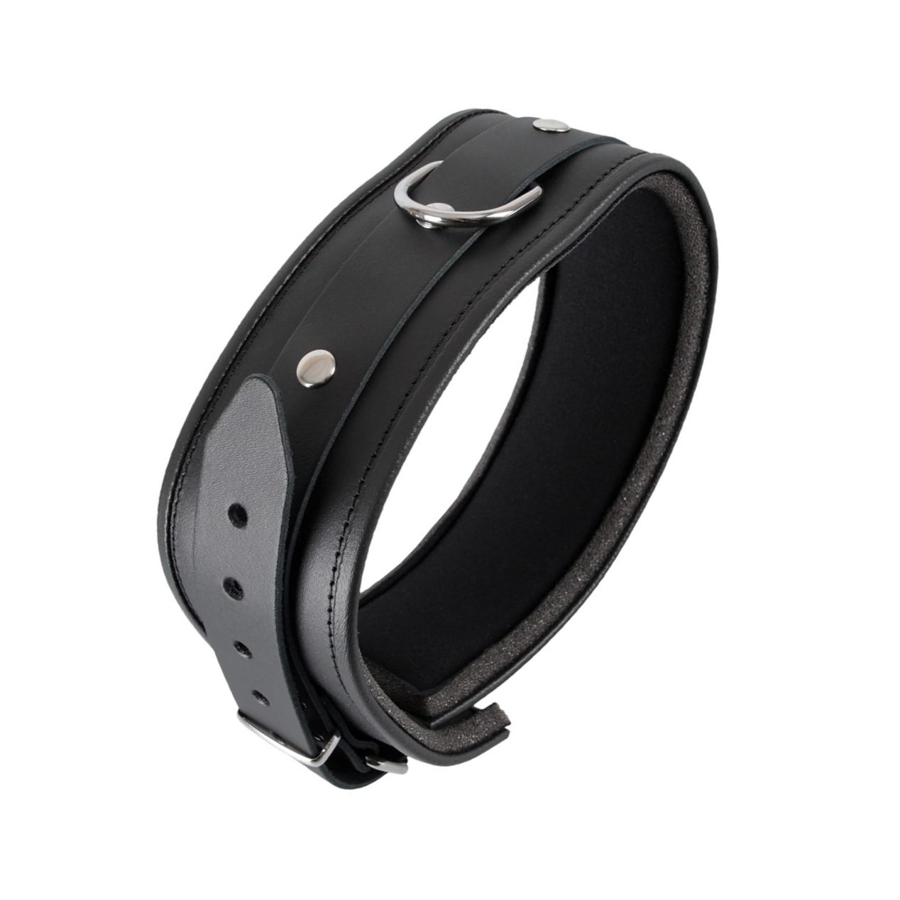 Zgarda Zado Leather Collar Daniel Negru