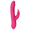 Rabbit Thrill Bunny Vibrator Reîncărcabil, Stimulator Dublu G Roz