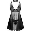 Babydoll Obsessive Donarella Negru M-L