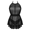 Babydoll Obsessive Serafia Negru M-L