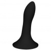 Bonnie Rotten Hitsens 5 – Dildo Flexibil cu Ventuză, 12.9 cm Negru