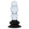 Anal Plug X-MEN 3 Beads Albastru