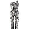 Catsuit Decupat Inghinal No:Xqse Negru S-L
