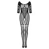 Catsuit Obsessive G329 Negru S-L