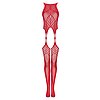 Catsuit Obsessive N122 Rosu XL-2XL