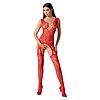 Catsuit Passion BS099 Roșu S-L