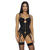 Corset Forplay On Your Buckle List Negru M