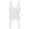 Corset Obsessive Arrowel Alb L-XL