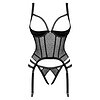 Corset Obsessive Lanelia Negru XS-S