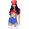 Costum Leg Avenue Gamer Babe Albastru S