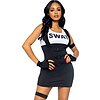 Costum Leg Avenue Sultry Swat Officer Negru S-M