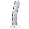 Dildo de Sticlă Icicles No. 62 Transparent