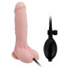 Dildo Gonflabil Cu Ventuză 18cm