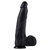 Dong XXL 32 cm Negru – Dildo Realist PVC cu Bază Largă