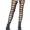 Dresuri Leg Avenue Wetlook Georgia Negru M-L