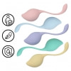 Loveline Pelvic Stem – Kit Kegel 5 Greutăți Discret Multicolor
