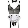 Maid Costume Cottelli Collection Negru L