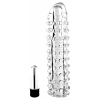 Prelungitor Penis Silicon Vibro Sleeve Transparent