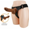 Pretty Love Michael – Ham Ajustabil cu Dildo Realist 20cm Maro
