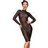 Rochie Noir Handmade F182 Negru XL