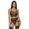 Set Forplay Made to See Mesh Negru L