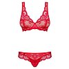 Set Obsessive 853-SET Rosu L-XL