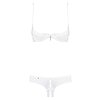Set Obsessive Alabastra Alb S-M