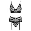 Set Obsessive Astralya Negru S-M