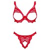 Set Obsessive Bergamore Rosu XS-S