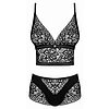 Set Obsessive Cecilla Negru S-M