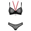 Set Obsessive Glandez Negru XL-2XL