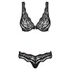 Set Obsessive Luvae Negru S-M