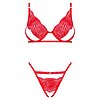 Set Obsessive Mellania Rosu S-M