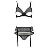 Set Passion Eco Zinnia Negru S-M