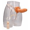 Strap-on Cu Vibrații Hollow Extender