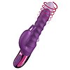 Vibrator Rotativ Cu Împingere Swirl Rabbit Mov