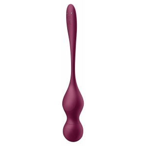 Satisfyer Love Birds Vary Set Kegel Reîncărcabil 3 Greutăți Vișiniu Thumb 4