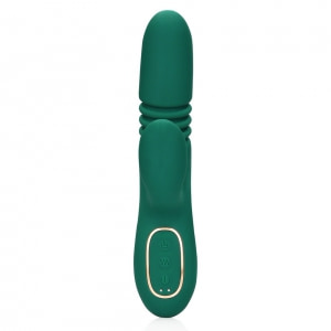 Loveline Rabbit: Penetrare Ritmică, Încălzire 42°C Verde Thumb 2