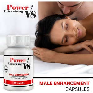 Power V8 Extra Strong Capsule Pentru Erecție 10buc
