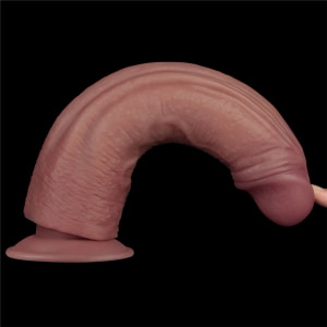 LoveToy Power 26,5 cm Vibrator Dual Density 10 Funcții Thumb 7