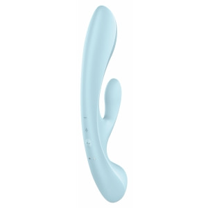 Triple Oh Satisfyer 3 Motoare 12+12 Moduri Reîncărcabil Albastru Thumb 3