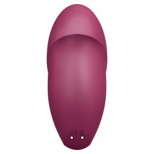 Satisfyer Tap Climax 1 Roșu 11 Vibrații + 11 Tapping Thumb 5