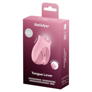 Satisfyer Tongue Lover Limbă Flicker Reîncărcabilă 8 Moduri Roz Thumb 6
