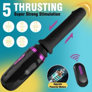 Mistress Hiram Mașină De Împunsături Hands‑free 6 Trepte Thumb 8