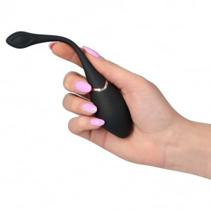 Oul Vibrant Toyz4lovers Reîncărcabil cu Telecomandă Wireless Negru Thumb 2
