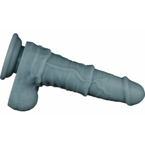 Vibrator Realist Lovetoy Nature Layer 3 Moduri Reîncărcabil Gri Thumb 5